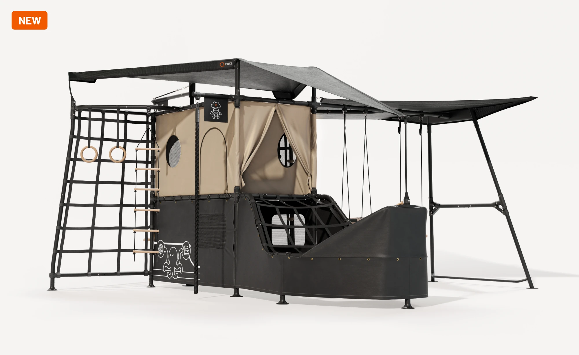 Pirate Ship with Swing