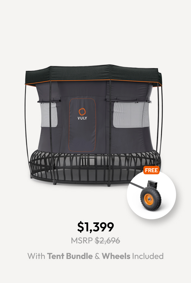 Trampoline with Tent Bundle